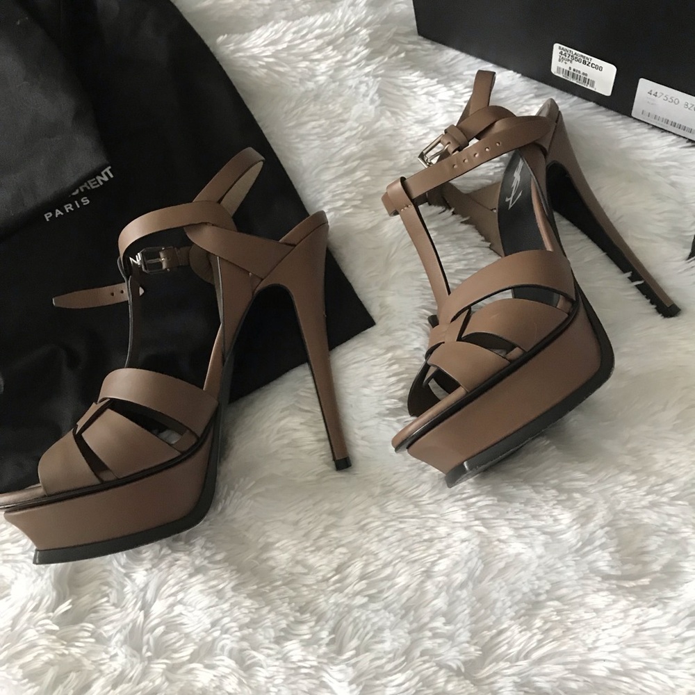 🎉HP🎉 [yves saint laurent] YSL tribute sandal - Picture 6 of 8